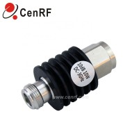 RF Low VSWR coaxial 6dB 10dB 15dB Attenuator 10W  with N type connector