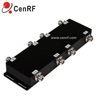 low loss low PIM 3db 4 in 4 out hybrid combiner Coupler 698-2700MHz indoor with N Female connector