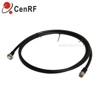 RF low PIM 1/2'' Inch Super Flexible Coaxial Cable  Jumper with DIN 7/16 Male to N Male connector