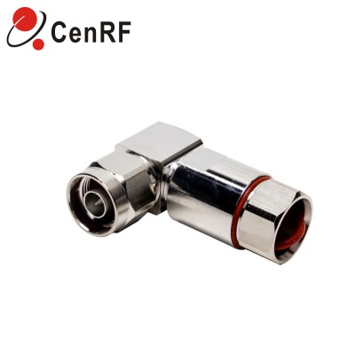 RF 1/2 Coaxial Cable with Aluminum right angle N-Male Connector