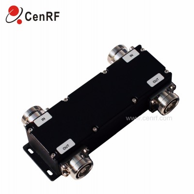 RF 698-2700MHz 2in 2out Hybrid Coupler DIN-Female connector