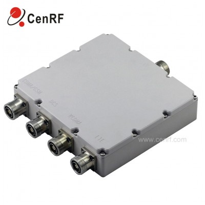 RF Passive Combiner 4 way CDMA GSM DCS 3G LTE Combiner