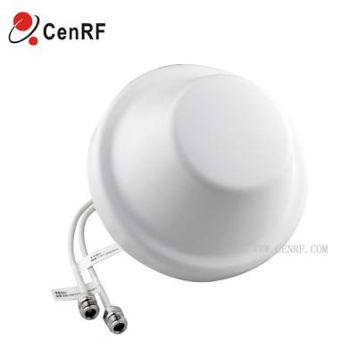 RF Indoor signal coverage 698-2700MHz 360 degree 2/4dBi mobile signal booster MIMO Omni ceiling Antenna