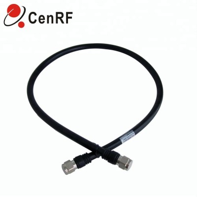 Low PIM 1 Meter 1/2" Super Flexible RF Jumper Cable With N Male to N Male Connector