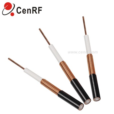 Wide Frequency Range Copper aluminium 1 2 inch 1/2''  Super high Flexible RF feeder jumper Coaxial Cable